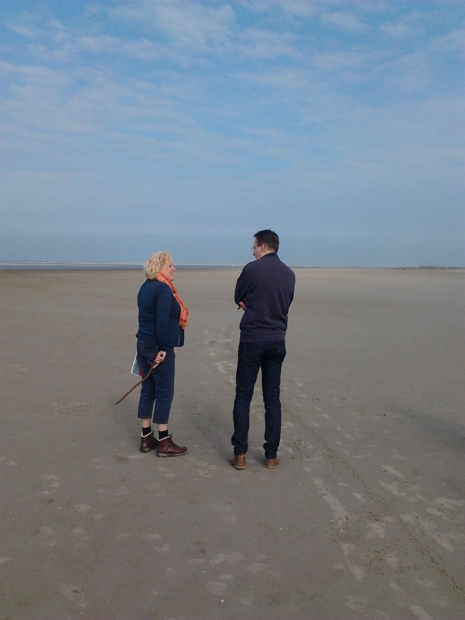 Coaching op Schiermonnikoog door zielewind